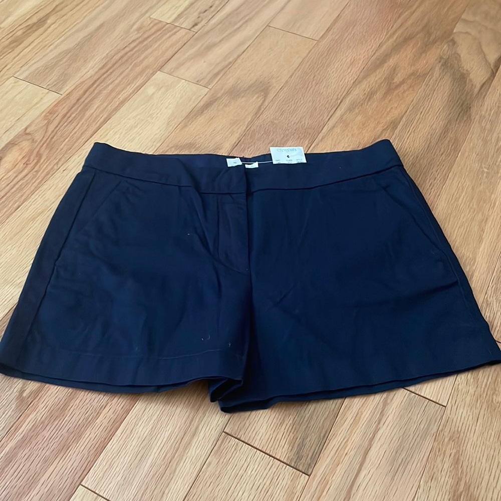 J crew navy shorts size 12